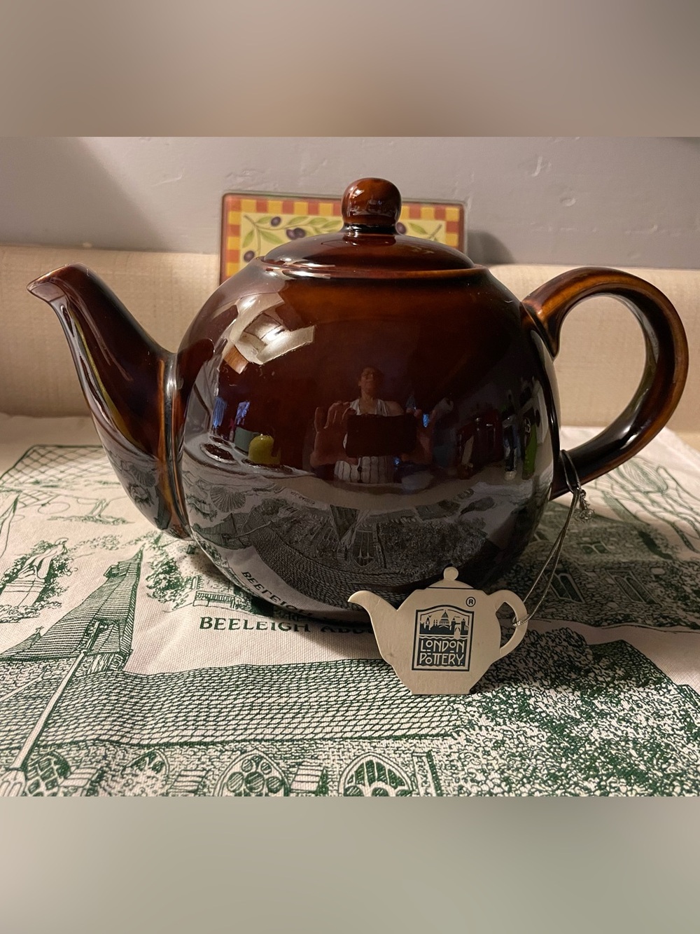 🇬🇧London Pottery ‘Brown Betty’ Teapot Collectible 🇬🇧